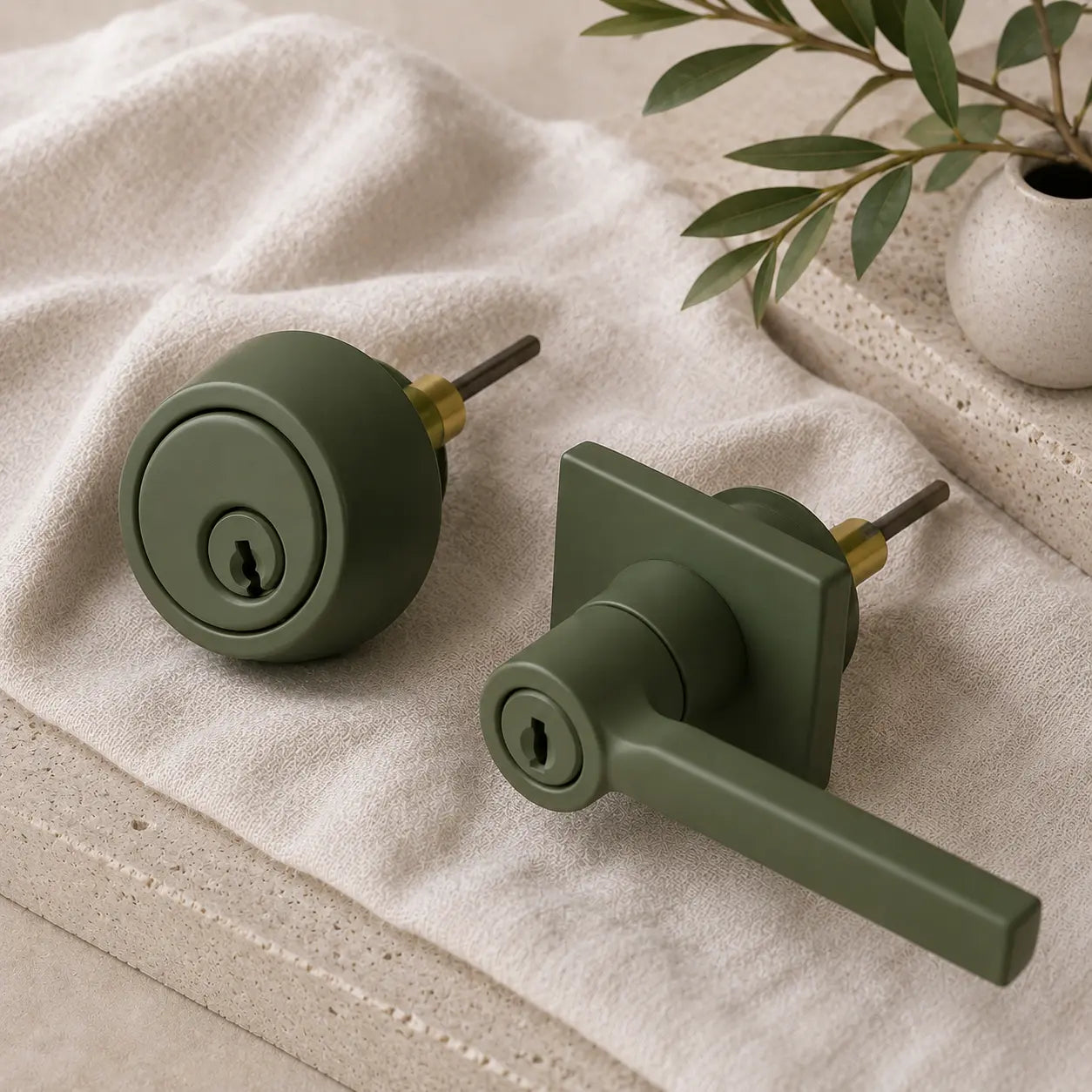 Shield Series — Deadbolt + Entry Lever