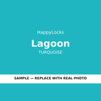 Sentinel Lever — Passage in Lagoon (Turquoise), high-gloss finish